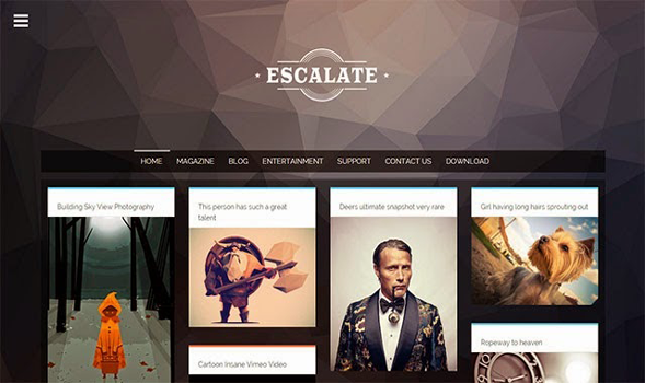 Escalate-Responsive-Blogger-Template