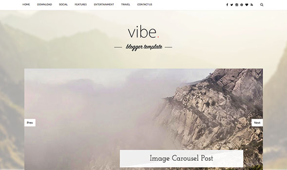Vibe-Personal-Blogger-Template
