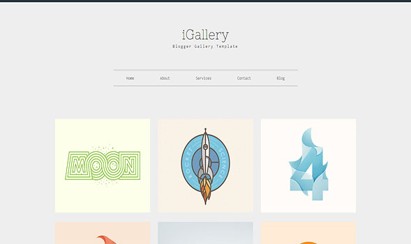 iGallery-Blogger-Template