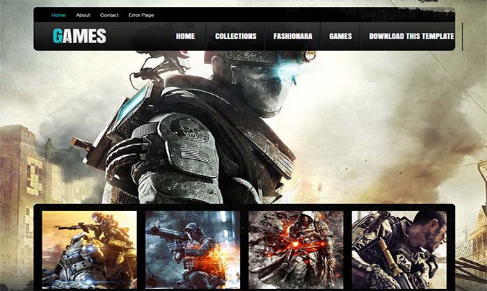 Games-Responsive-Blogger-Template