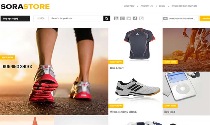 Sora-Store-Blogger-Template