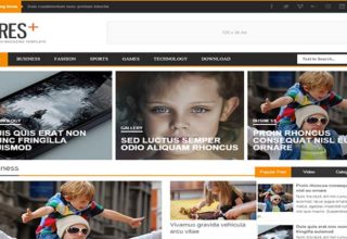 Ares Blogger Template