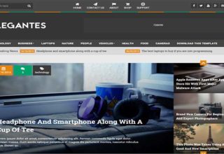 Elegantes Blogger Template