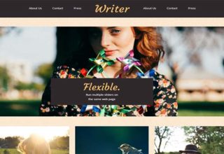 Writer Blogger Template