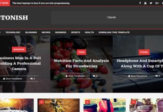 Astonish Blogger Template