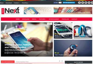 Technext Blogger Template