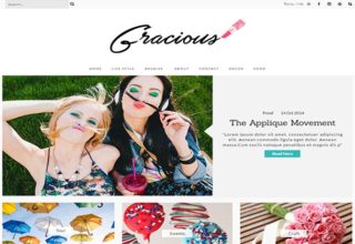 Gracious Blogger Template