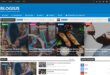 Blogius blogger template