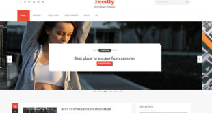 Feedly Blogger Template